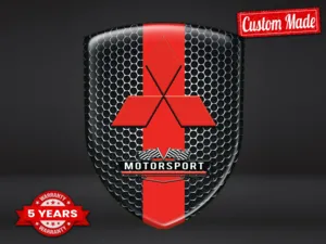 Mitsubishi Vinyle Auto Stylé Qualité Pro Supérieure